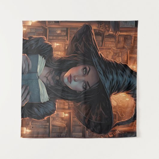 Tenture La sorcière (Devant (Horizontal))