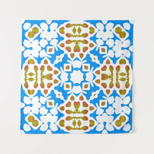 Tenture La talavera mexicaine traditionnelle ornée. Univer (Devant)