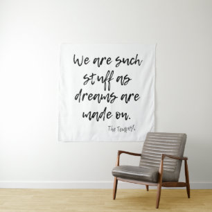 TENTURE LA TEMPÊTE CITATION DE RÊVES DE SHAKESPEARE