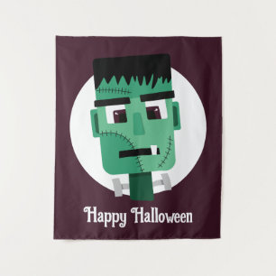 Tenture La tête du monstre Frankenstein