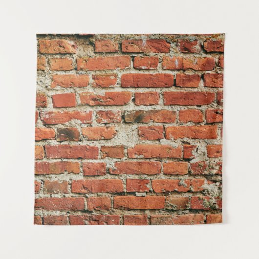 Tenture La texture de mur de brique rouge gronge arrière - (Devant)