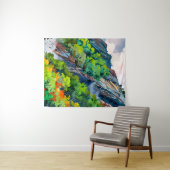 Tenture La toile de la nature (En situation (horizontale))