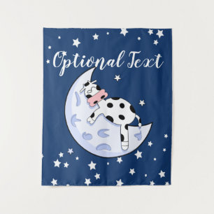 Tenture La vache au-dessus de la lune