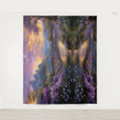 Tenture La vallée de la Lavande à l'aube (Devant)