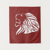 Tenture La vérité est comme un lion (Devant)