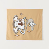 Tenture La vie est douce avec Jésus - Christian Faith Tea  (Devant (Horizontal))