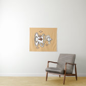 Tenture La vie est douce avec Jésus - Christian Faith Tea  (En situation (horizontale))