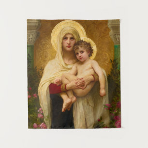 Tenture La Vierge des Roses par William Bouguereau