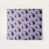 Tenture Labrador Retriever blanc (Devant (Horizontal))