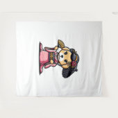 Tenture Labrador Retriever Chien Kimono (Devant (Horizontal))