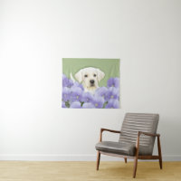 Labrador Retriever Puppy Painting Original Chien A