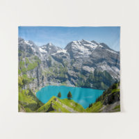 Lac alpin Oeschinensee en Suisse