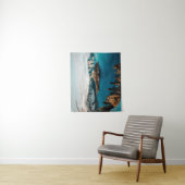 Tenture Lac de Crater dans le sud de l'Oregon (En situation)