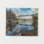 Tenture Lac Eibsee mood | de matin (Devant (Horizontal))