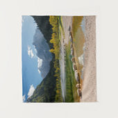 Tenture Lac Jasna dans les Alpes slovènes à l'automne (Devant)