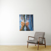 Tenture Lac rêveur glacial (En situation)