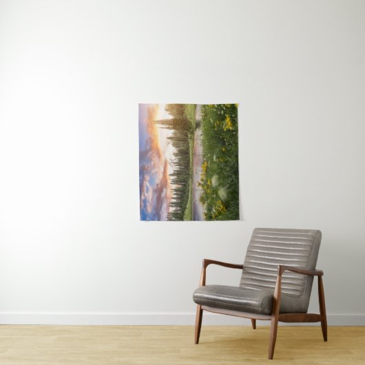 Tenture Lac Tipsoo du mont Rainier (En situation)