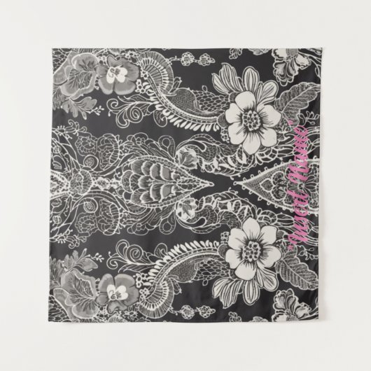 Tenture Lace Floral Harmony (Devant)