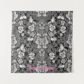 Tenture Lace Floral Harmony (Devant (Horizontal))