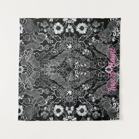 Tenture Lace Floral Harmony (Devant)