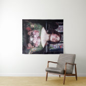 Tenture Lady and Roses, John William Waterhouse (En situation (horizontale))