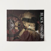 Tenture Lady Black Corsair (Devant (Horizontal))