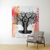 Tenture Lady Chakra Tree (En situation)