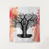 Tenture Lady Chakra Tree (Devant)