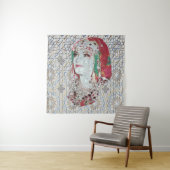 Tenture Lady of Atlas II (En situation)