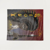 Tenture Lady Sioux (Devant (Horizontal))