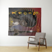 Tenture Lady Sioux (En situation (horizontale))