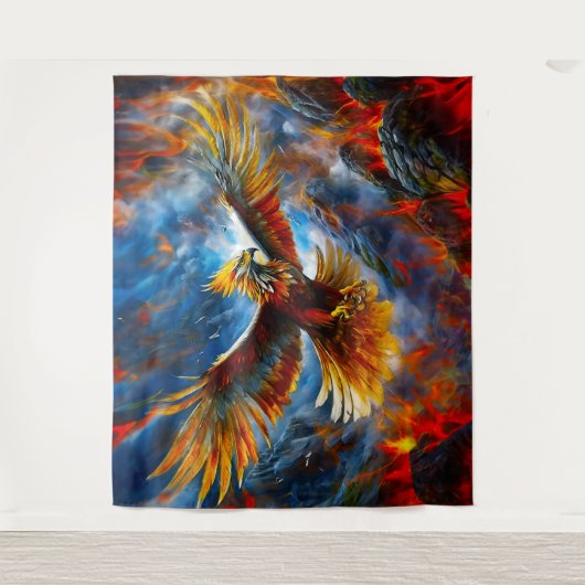 Tenture L'aigle Phoenix (Devant)