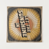 Tenture Laissez Entrer La Lumière Du Soleil (Devant (Horizontal))