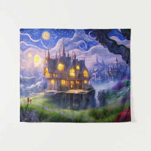 Tenture Lake House (Devant (Horizontal))