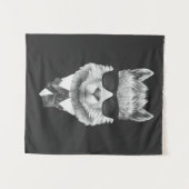 Tenture Lama chic (Devant (Horizontal))