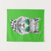 Tenture Lama de la Californie (Devant (Horizontal))