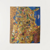 Tenture L'Amérique de William Gropper - folklore de bande (Devant)