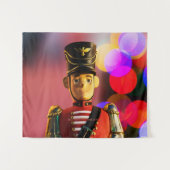 Tenture L'ami soldat de jouet classique de Noël de Slipper (Devant (Horizontal))