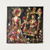 Tenture L'amour au-delà du canevas (Devant)