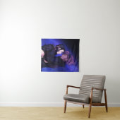 Tenture L'amour dans l'espace (En situation (horizontale))