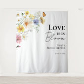 Tenture L'amour est en fleur | Arrière-plan Fête des marié (Devant)