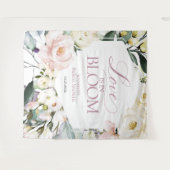 Tenture L'amour est en fleur | Arrière-plans de Fêtes des (Devant (Horizontal))