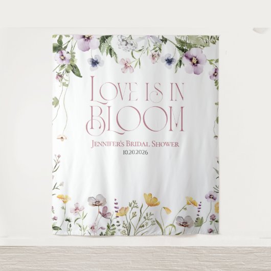 Tenture L'amour est en fleur | Arrière-plans de Fêtes des (Devant)