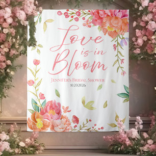 Tenture L'amour est en fleur   Arrière-plans de Fêtes des 