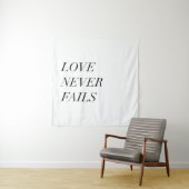 Tenture l'amour ne faillit jamais (En situation)