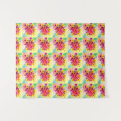 Tenture L'amour néon de maman éclate (Devant (Horizontal))