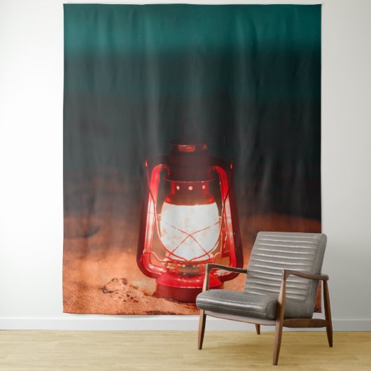 Tenture Lampe à huile (En situation)