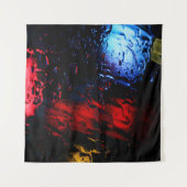Tenture Lampe LED rouge et bleue (Devant (Horizontal))