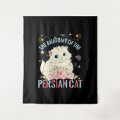 Tenture L'Anatomy Cat du Persian (Devant)