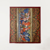 Tenture Lancelot du lac dans le tournoi de Camelot (Devant)